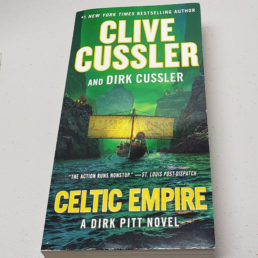 Clive Cussler Celtic Empire Softcover Book